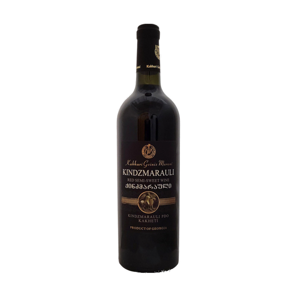 Kakhuri Kindzmarauli, 0,75 л — красное полусладкое вино
